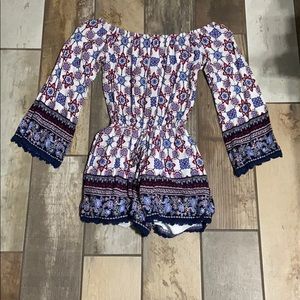 Floral Romper